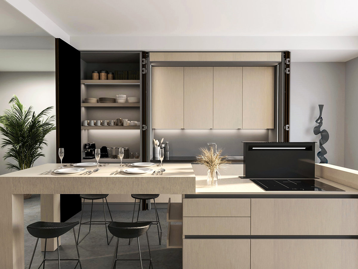 Milano modern mutfak modeli